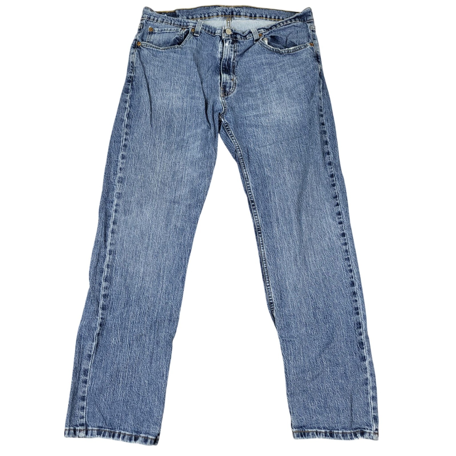 Levis 559 Relaxed Straight Jeans Mens 36×30 Blue Medium Wash Excellent Stretch