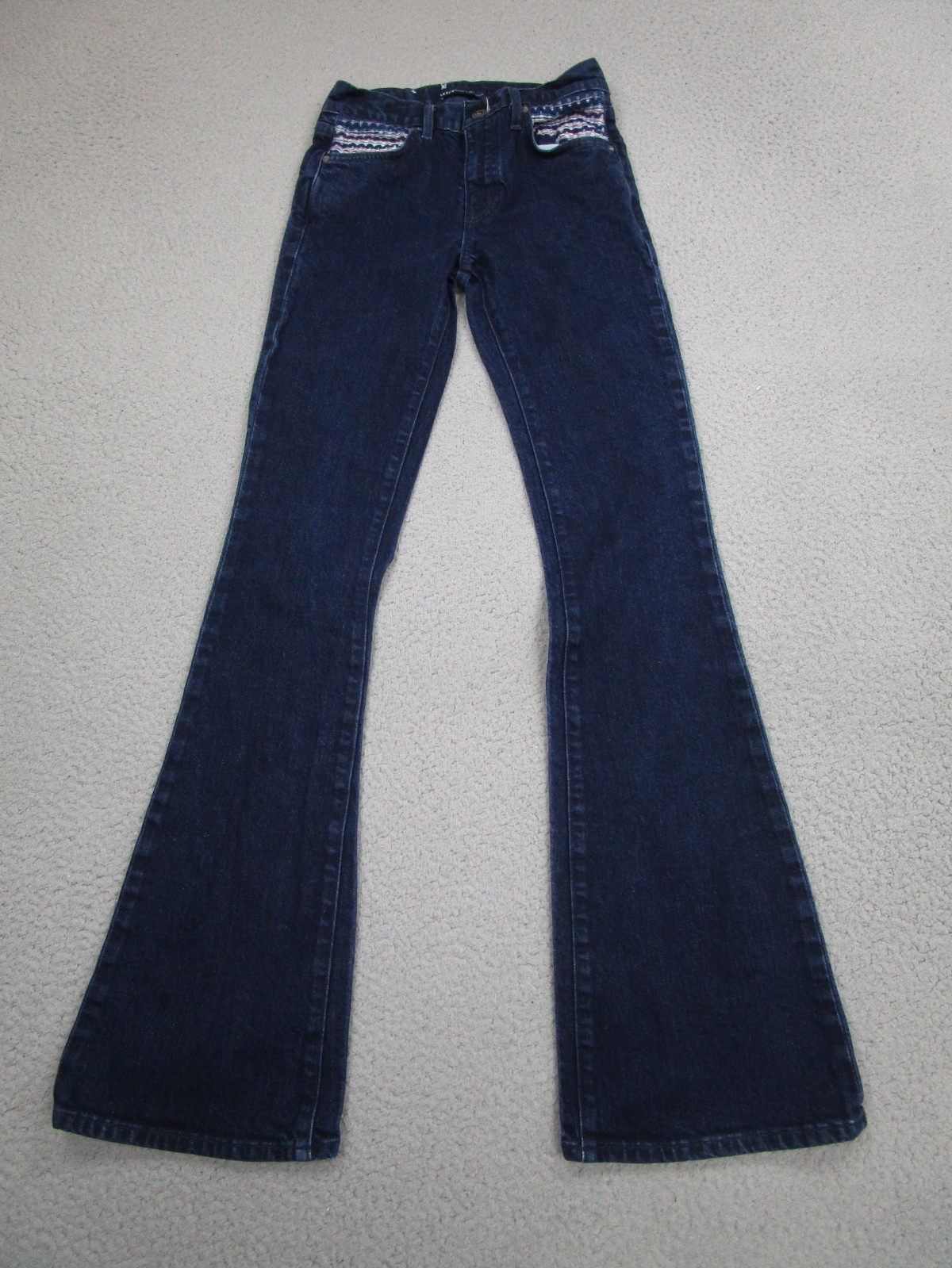 Levi’s Made & Crafted Stems Flare Women 24×32 Jeans Flare Hippie Boho low-rise