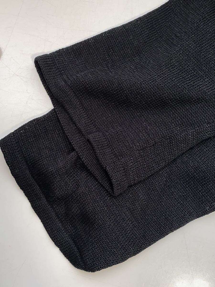 MIESROHE Short-Sleeve Cut and Sewn, FREE Size, Cotton, Black, MWNT252004, Knit O