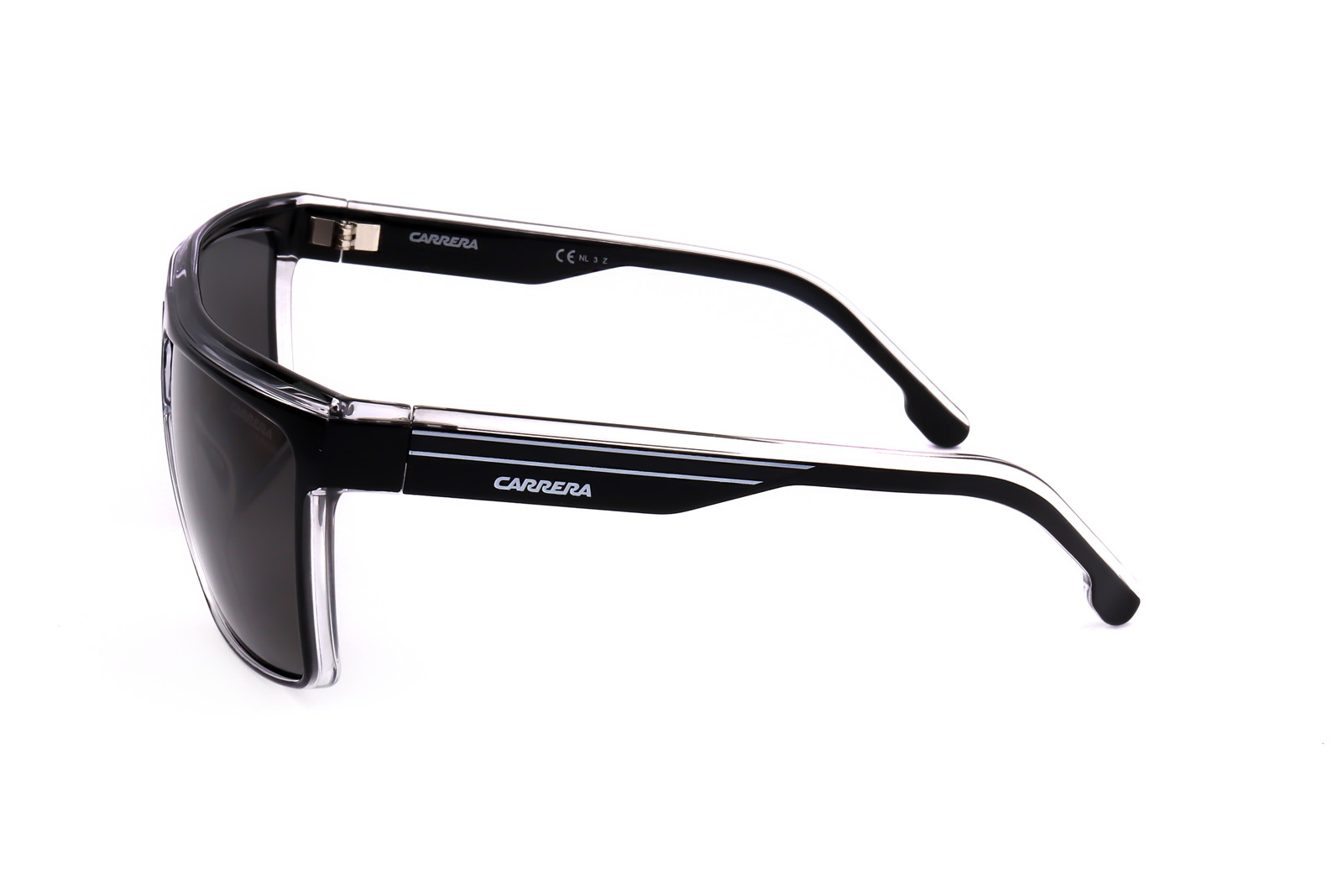 Carrera Men’s 63 mm Black Crystal Sunglasses CARRERA22-N-7C5-63
