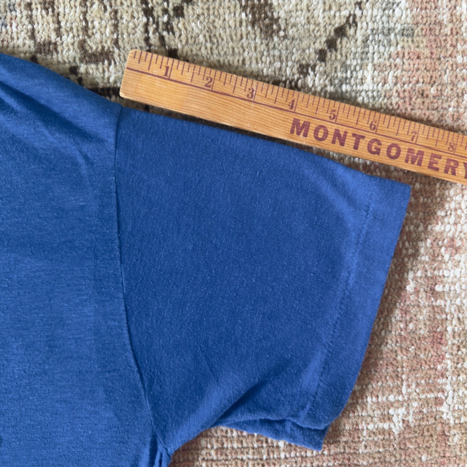 Vintage Ched by Anvil New Hampshire State Seal T-Shirt Blue 50/50 Made in USA L