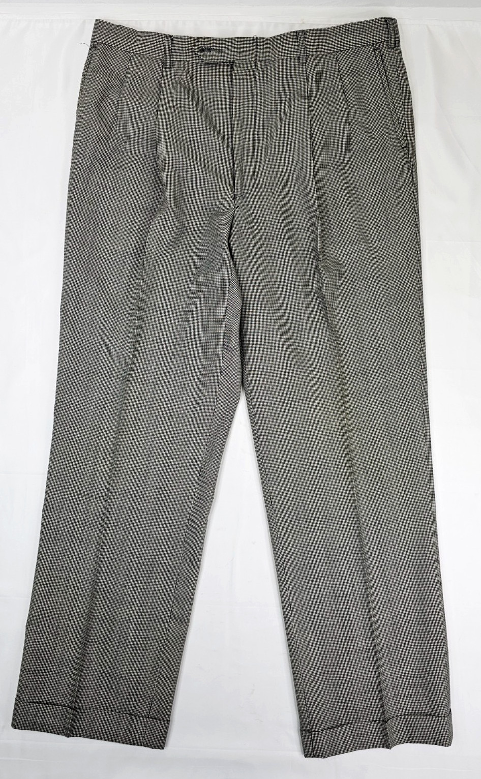 Sturbridge Classics Worsted Wool 2 Pc Suit Jacket 42R Pants 38R x 31 Houndstooth