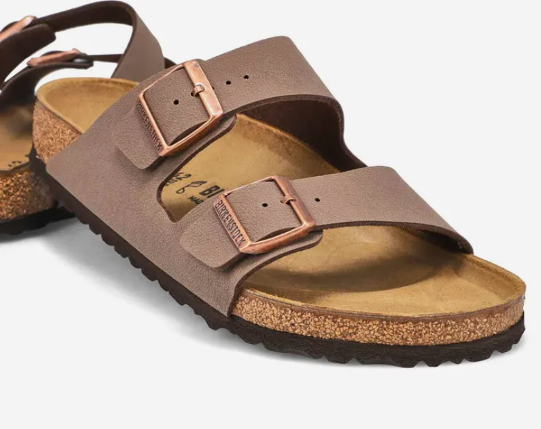 Birkenstock Arizona Mocha Birkibuc Soft Footbed Sandals Unisex Shoes EU SZ 37-45