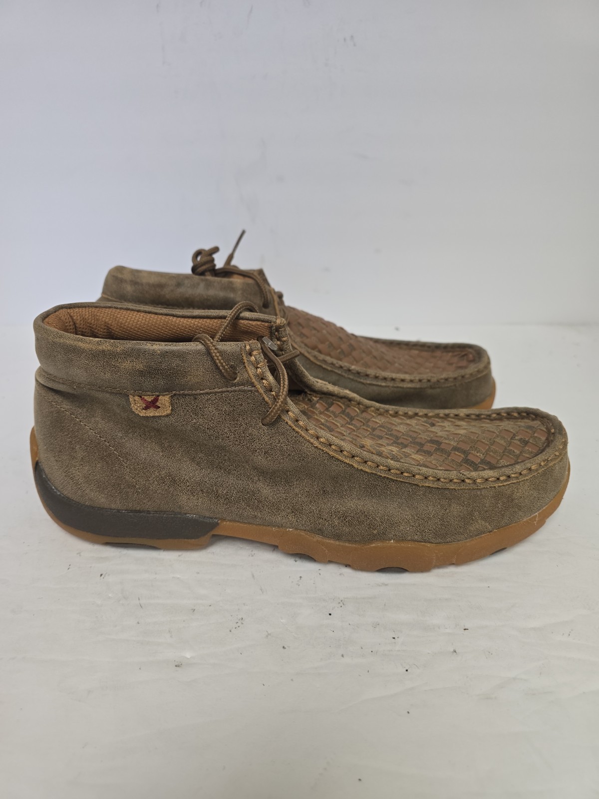 Twisted X Men’s MDM0033 Chukka Driving Moc Brown Size 9M