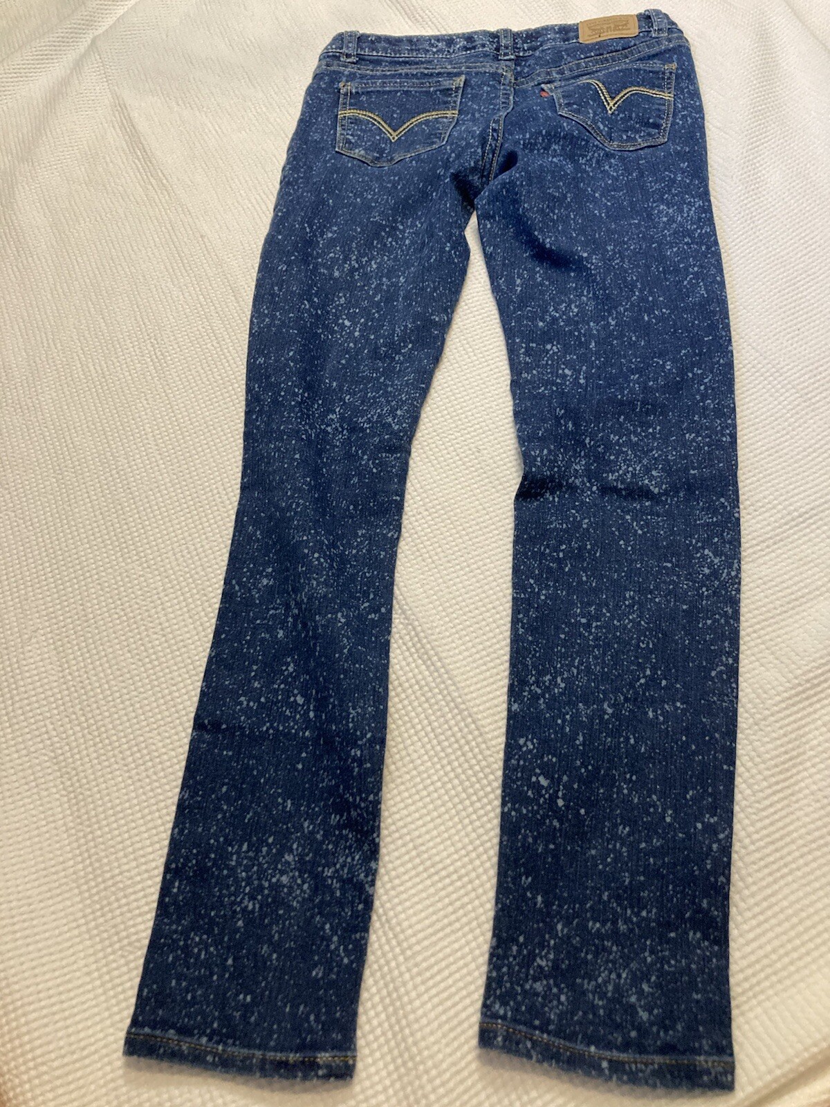 Levi girls size 12 reg 710 super skinny jeans