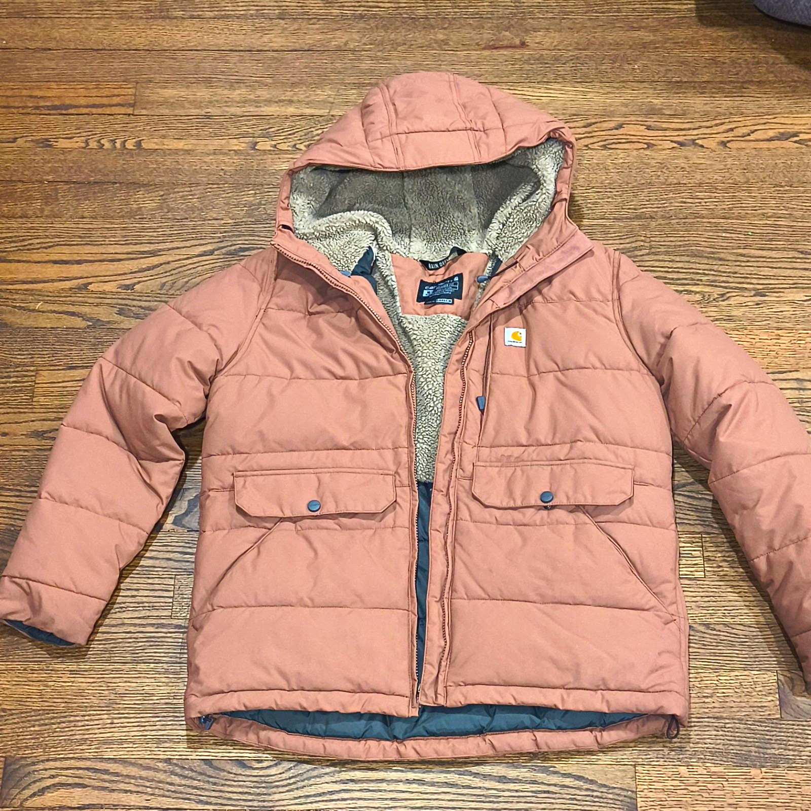 Carhartt Womens Montana Insulated Jacket Sherpa Lined Medium M OJ5457-W 105457