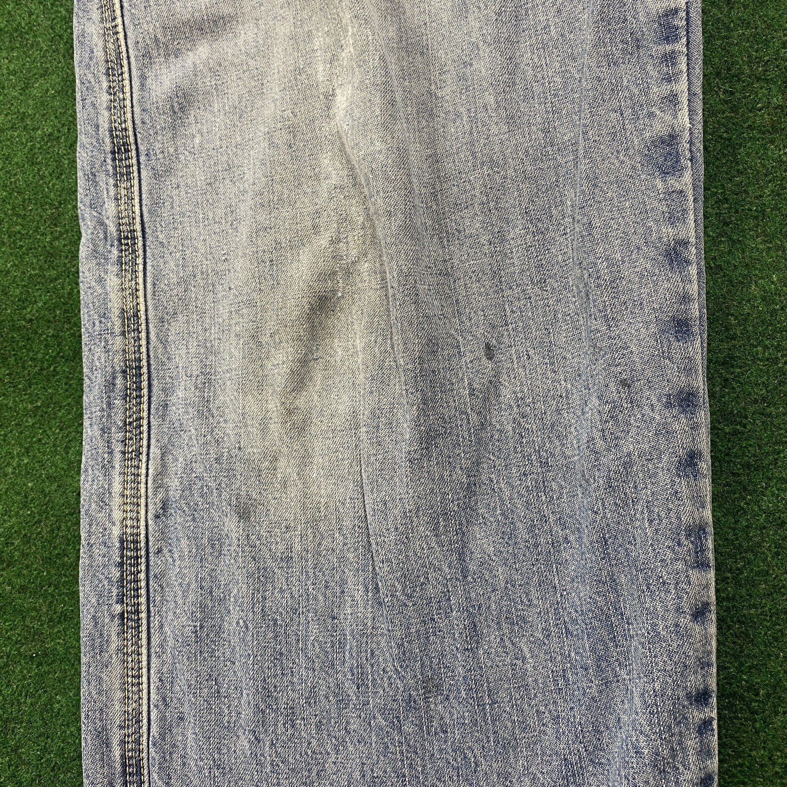 Vintage Levis Silvertab Jeans Mens 34 Blue Denim 90S BAGGY Wide Leg FITS 34×33