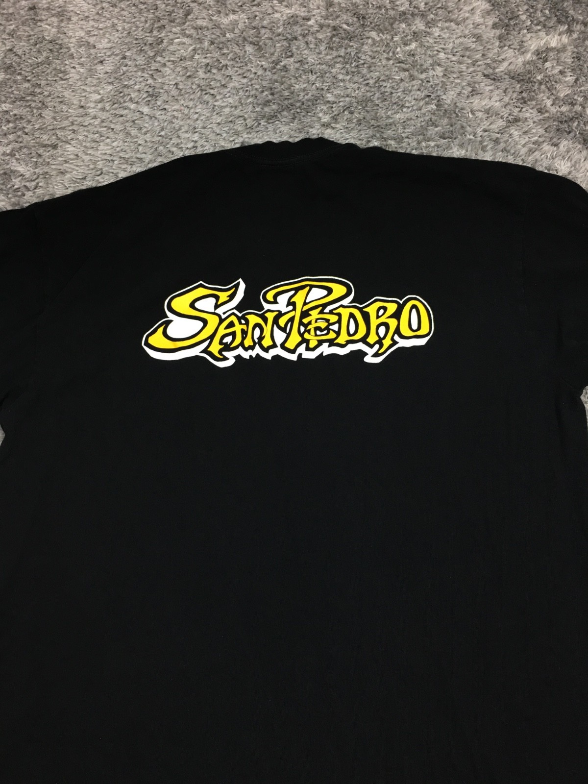 Pro 5 Super Heavy T Shirt Mens Size 2XL Tall Black Cotton San Pedro