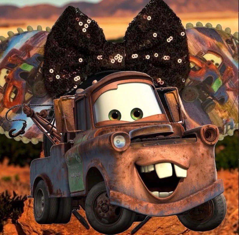 Tow Mater Inspired Mouse Ears/Cars/Radiator Springs