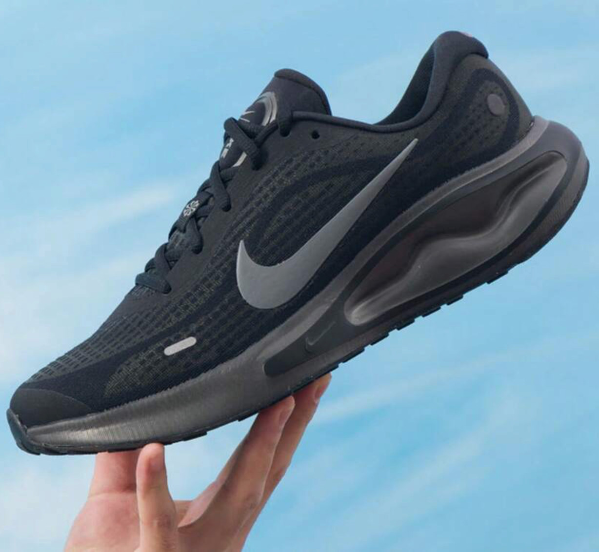 Nike Journey Run Black Smoke Grey Mens Running Shoes Sneakers Size FN0228-009