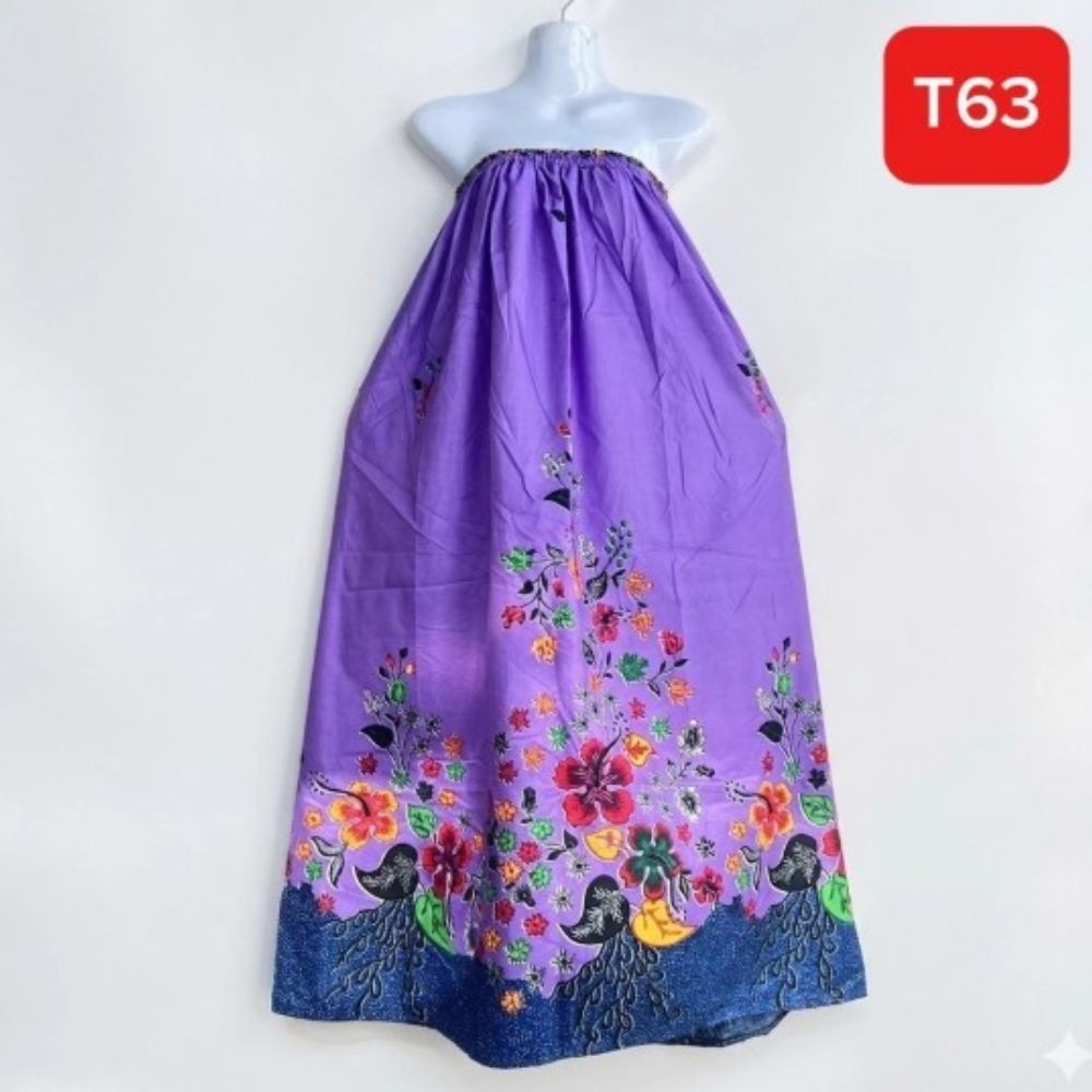 Thai Batik Sarong Long Skirt Shower Lady’s Wear Shower 2 Pcs./Set Stitched Women