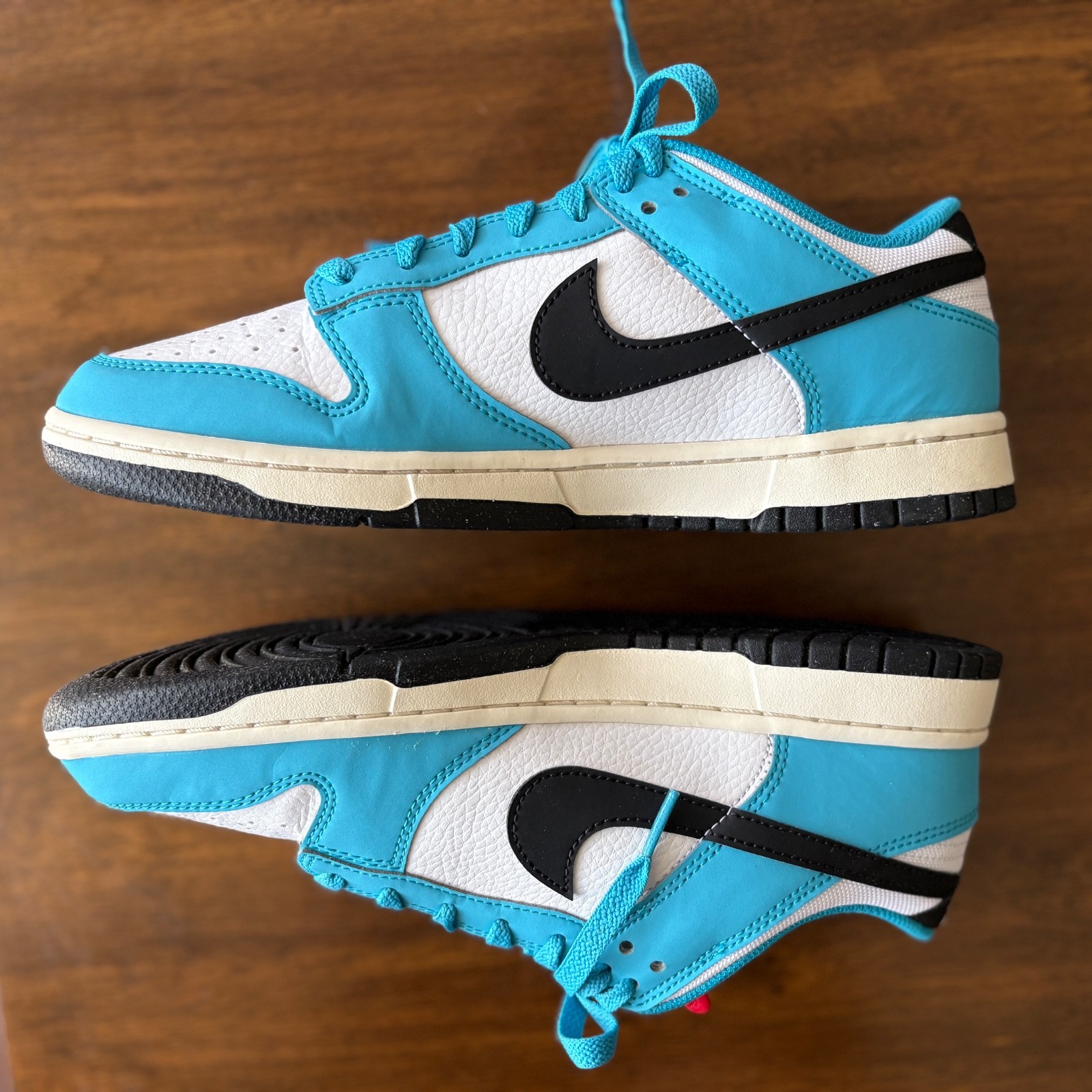 Nike Men’s Dunk Low Next Nature N7 Size 9.5 Sail/Turquoise HJ9088-488