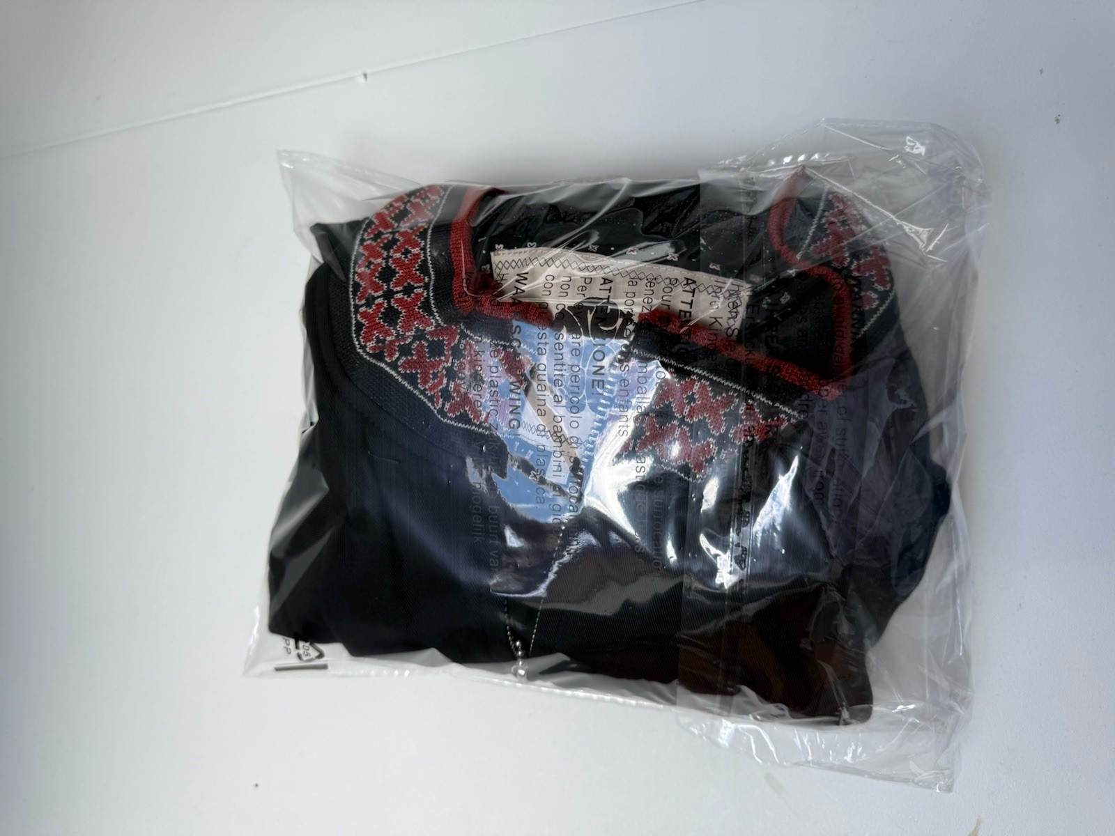Pretty Green Jacket Mens Large Black Zip Up Lyocell