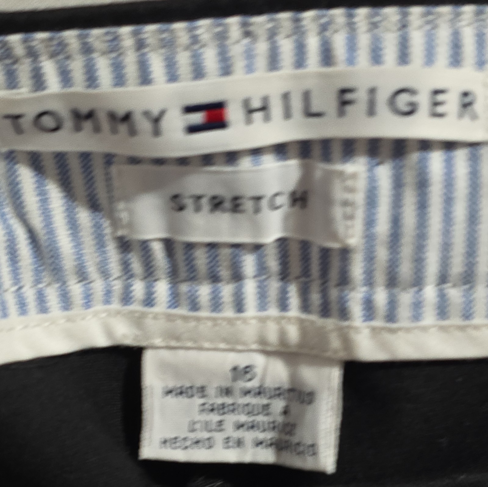NWT Tommy Hilfiger Women Flex Stretch Slim Fit Classic Pants size 16