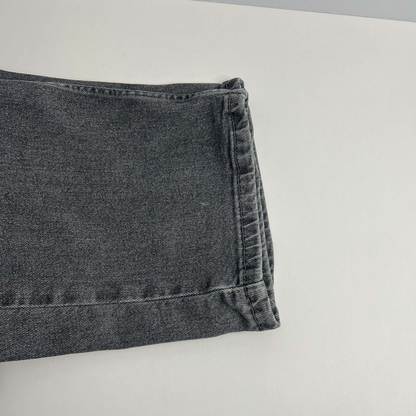 Levi’s 505 Mens Regular Fit Jeans 34×34 Gray Straight Leg Denim Pants