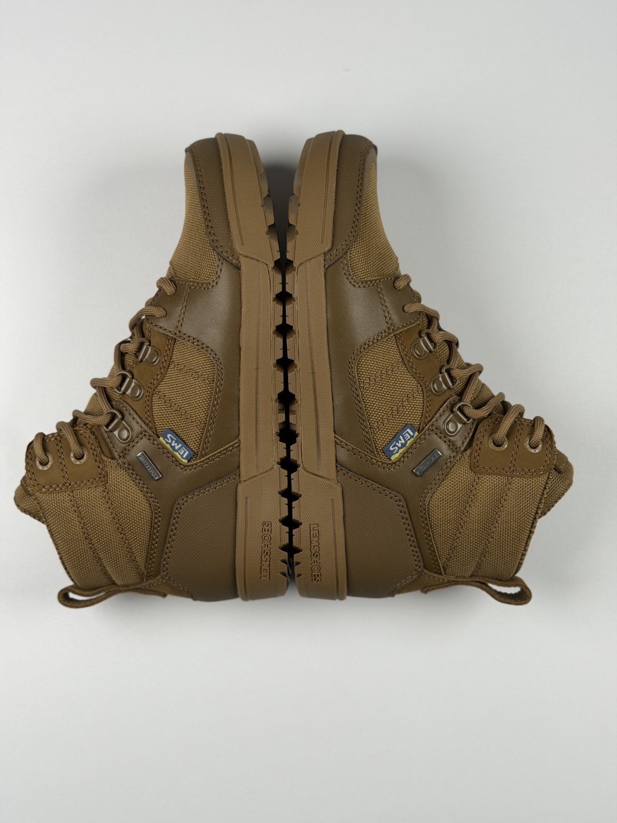 Lems Outlander Boot Waterproof in Coyote, Size 7.5 Women / 6 Men
