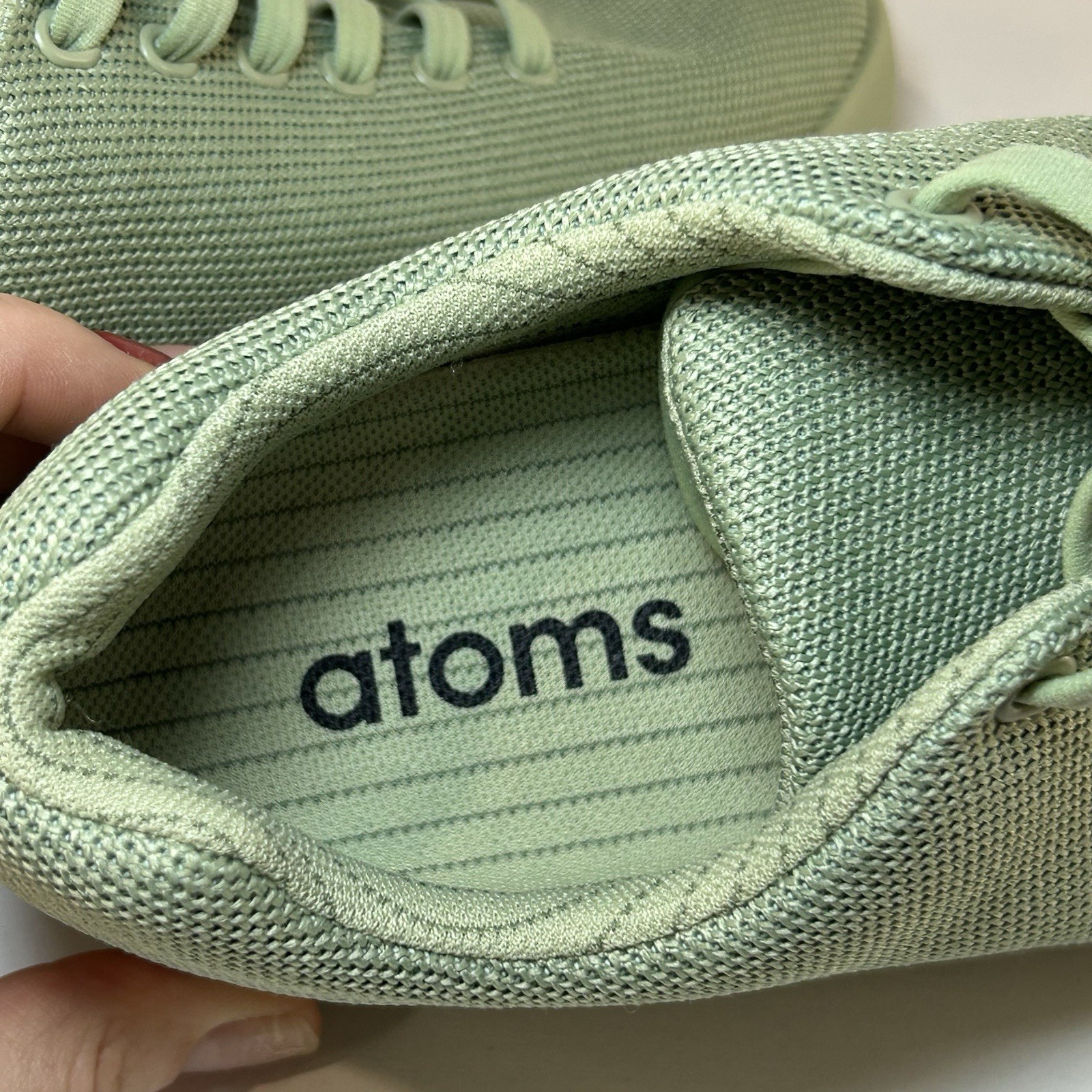 ATOMs Model 000 Walking Shoes Men US 8.75/ Women US 10.25 Olive Green Atoms