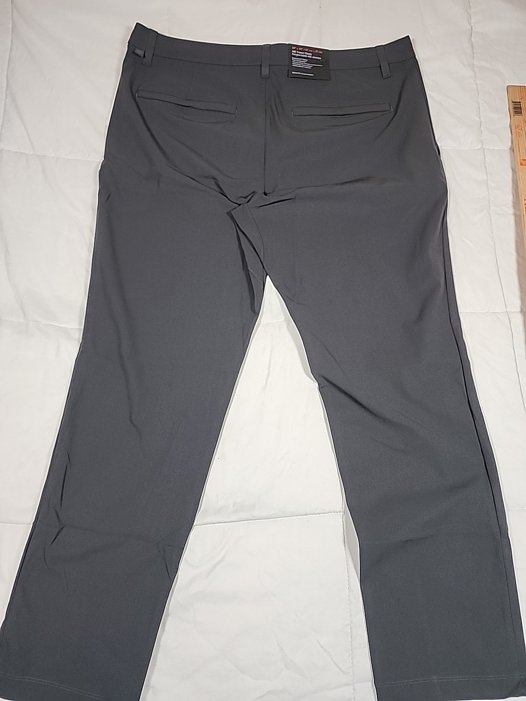 38×32 Lululemon ABC Trouser Classic Fit Warpstreme Men’s Pants Color Obsidian