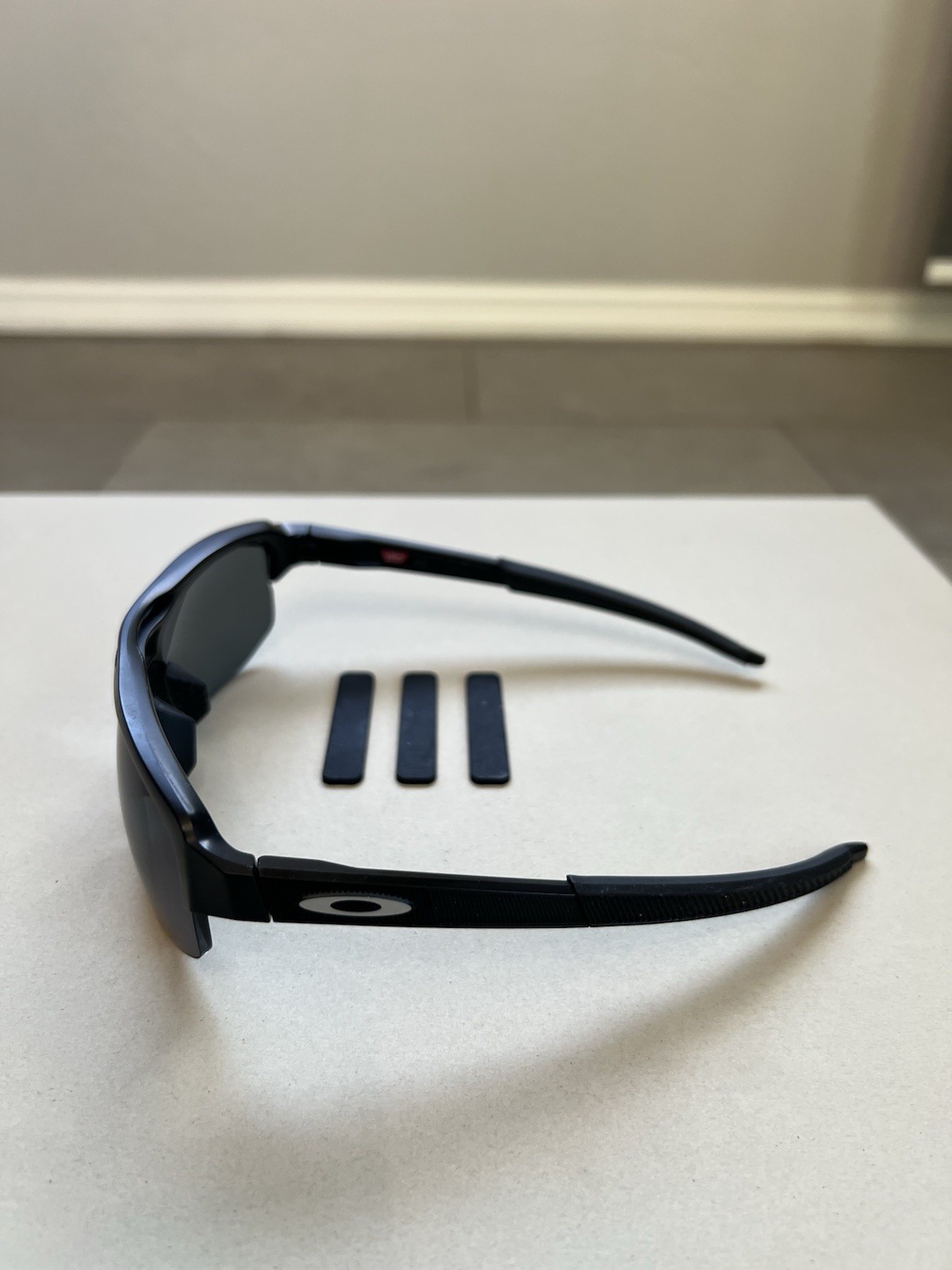 Oakley Mercenary Matte Carbon Low Bridge Fit Made In USA Sunglasses OO9424F-0668