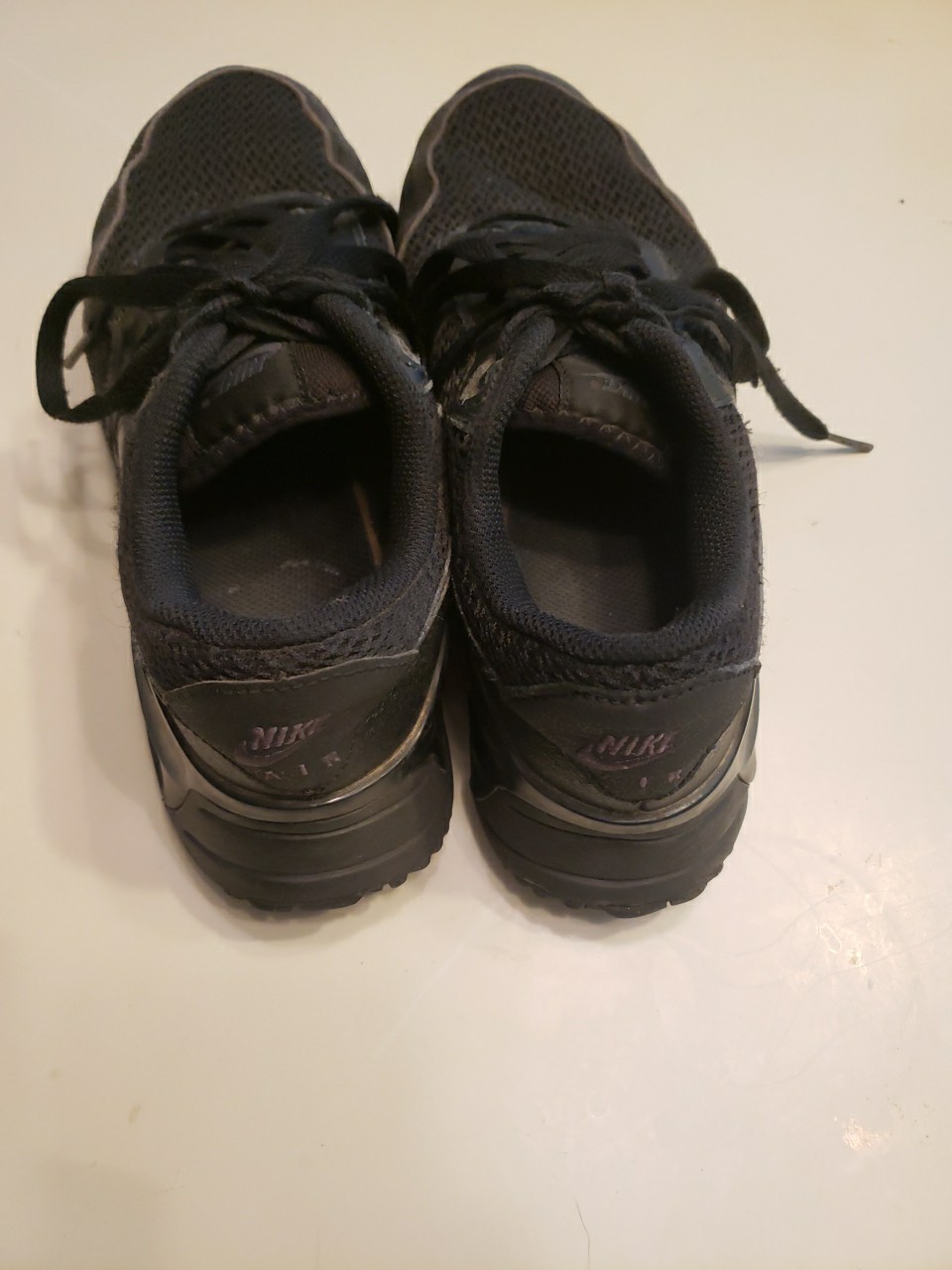 Nike Air Max SYSTM Mens Triple Black Running Shoes DM9537-004 Size 7