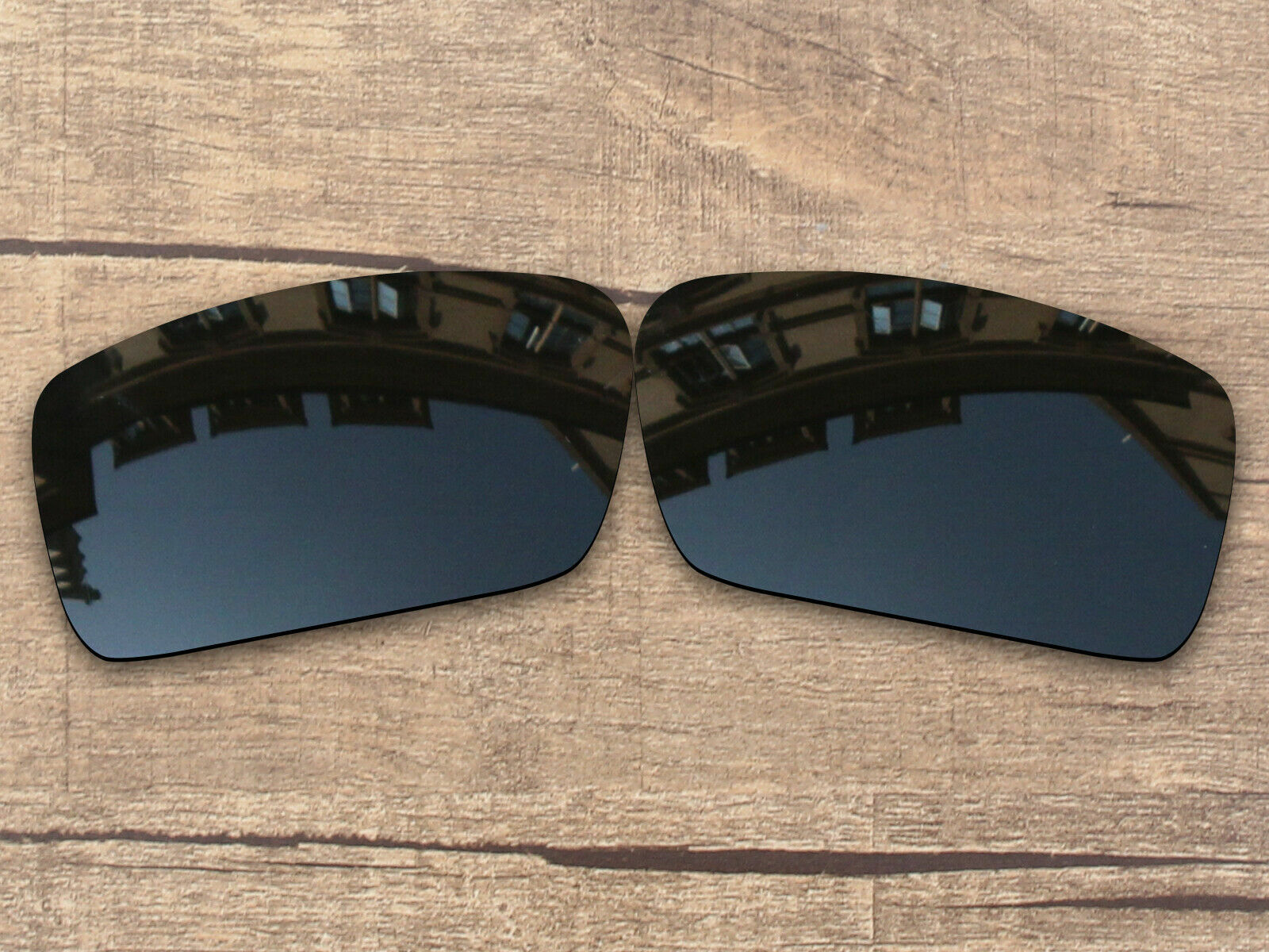 Vonxyz Polarized Lenses for-Oakley Gascan Frame Stealth Black Sunglasses