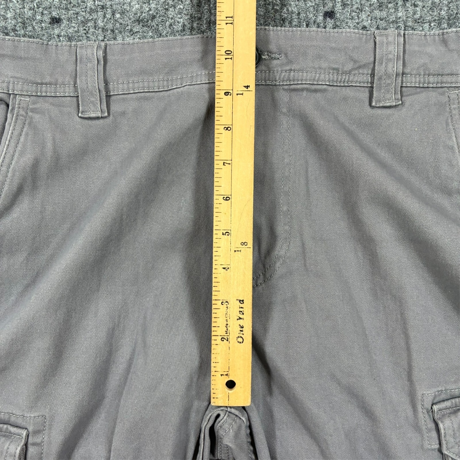 ALAMO Apparels Cargo Pants Mens 34×30 Gray Utility Tactical Workwear Stretch