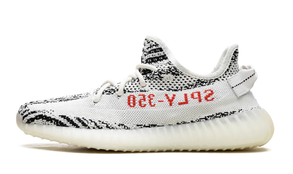 Yeezy Boost 350 V2 “Zebra 2023” CP9654 Men’s Size 9.5 Damaged Box