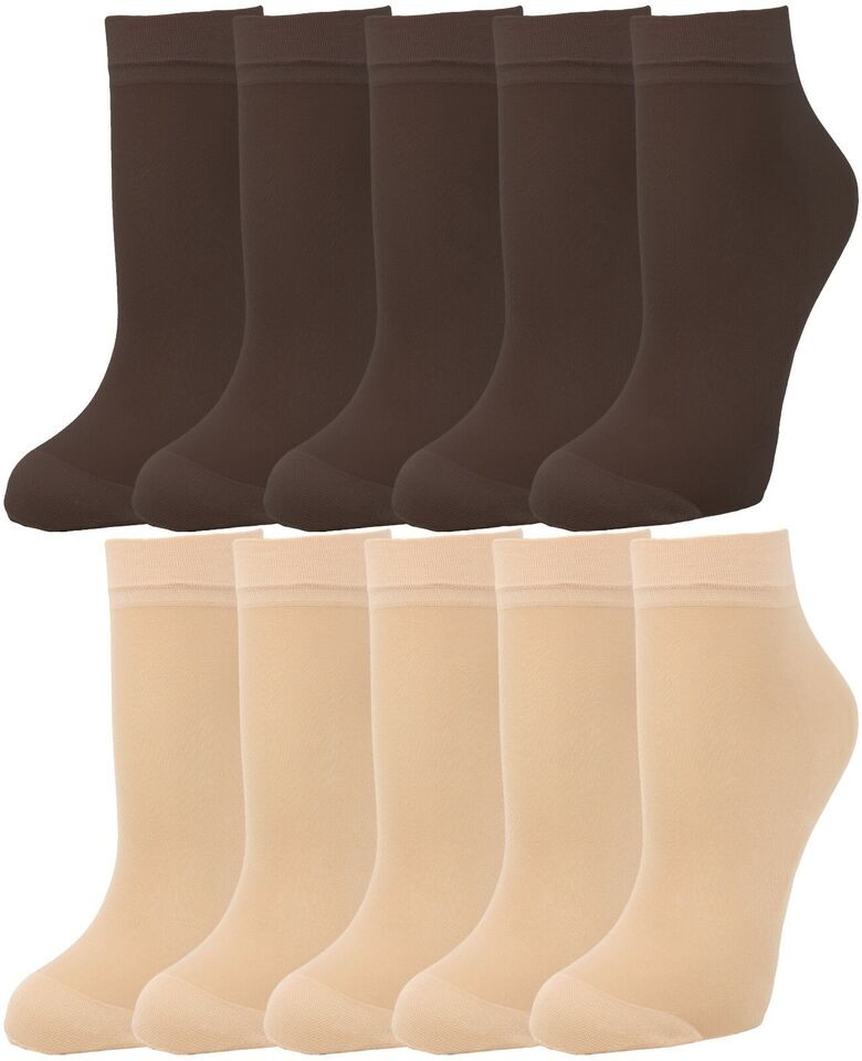 30Pairs Women Nylon Elastic Short Ankle Sheer Stockings Silk Short Socks Hot USA
