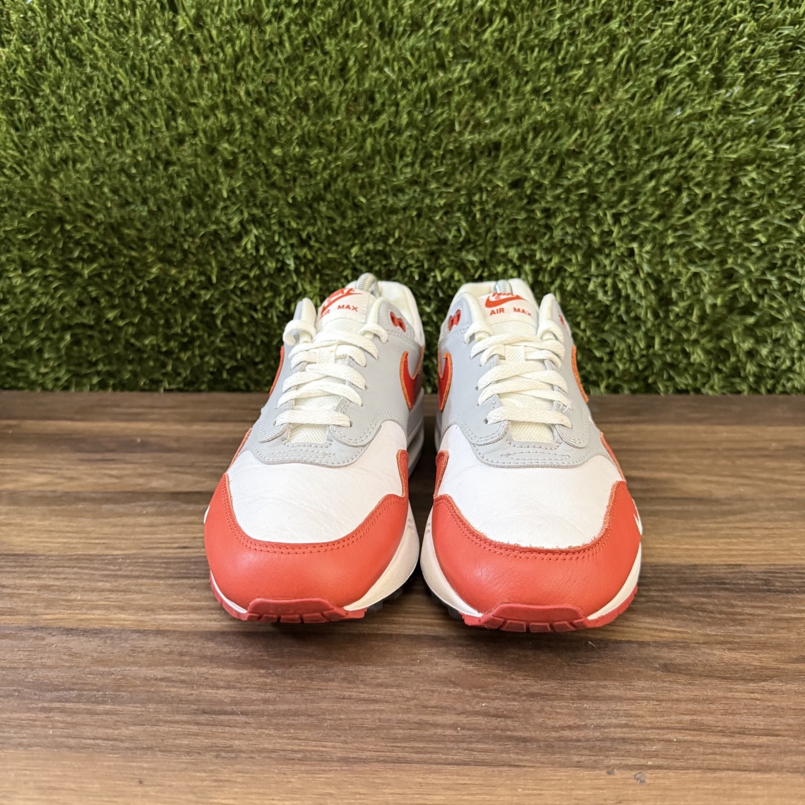 Nike Air Max 1 LV8 White Martian Sunrise DH4059 102 Size 8.5 Shoes