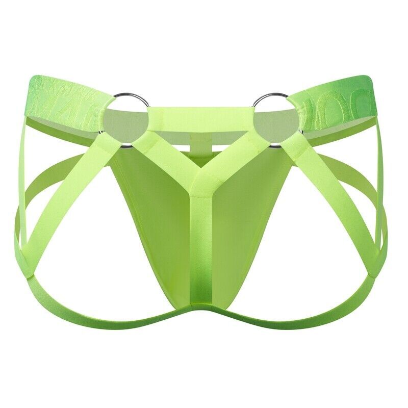 Jockmail Sexy Men’s Jockstrap Briefs Underwear G-string Thongs T-back Underpant