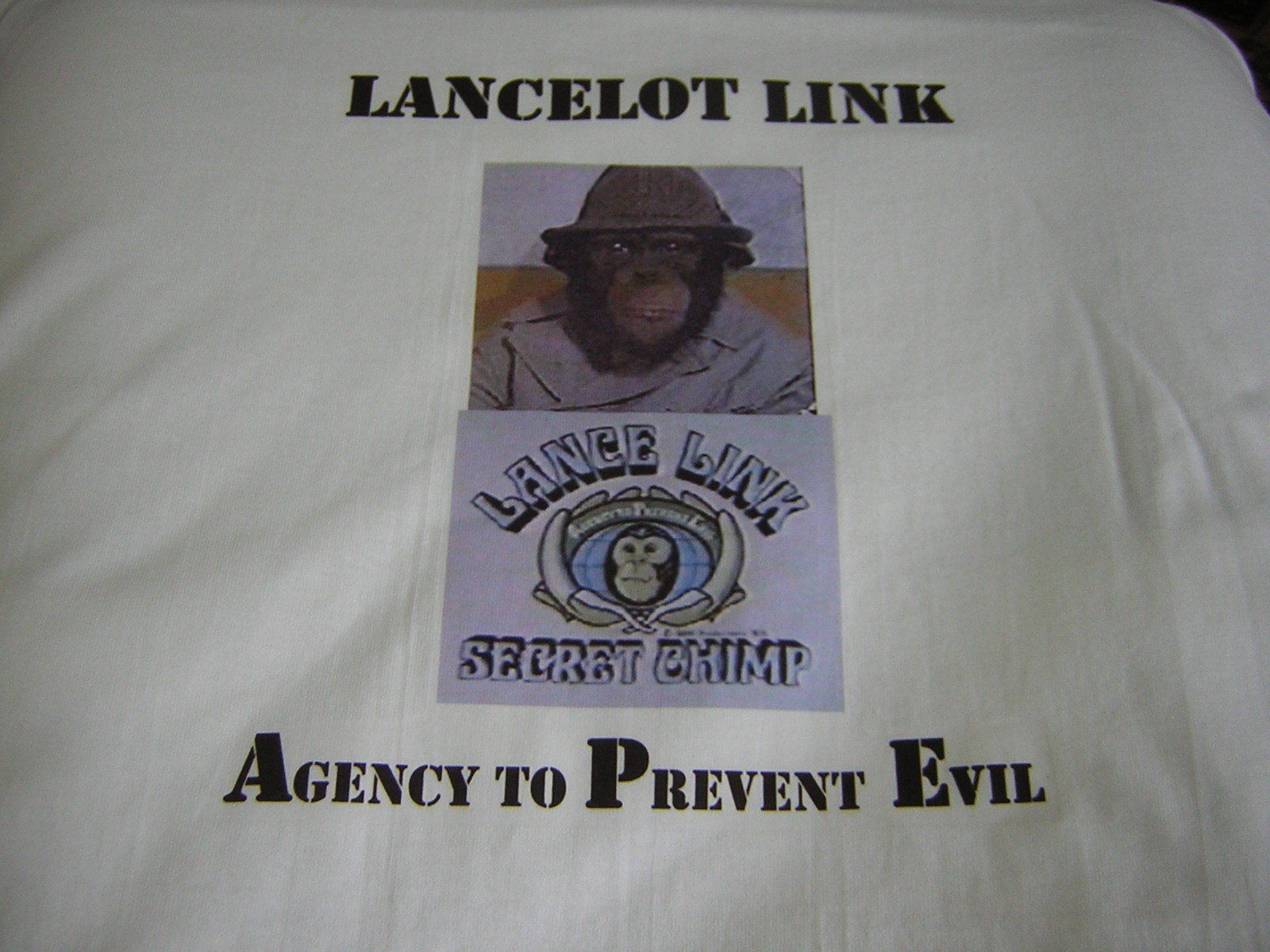 Lancelot Link Agency to Prevent Evil t-shirt adult and youth sizes