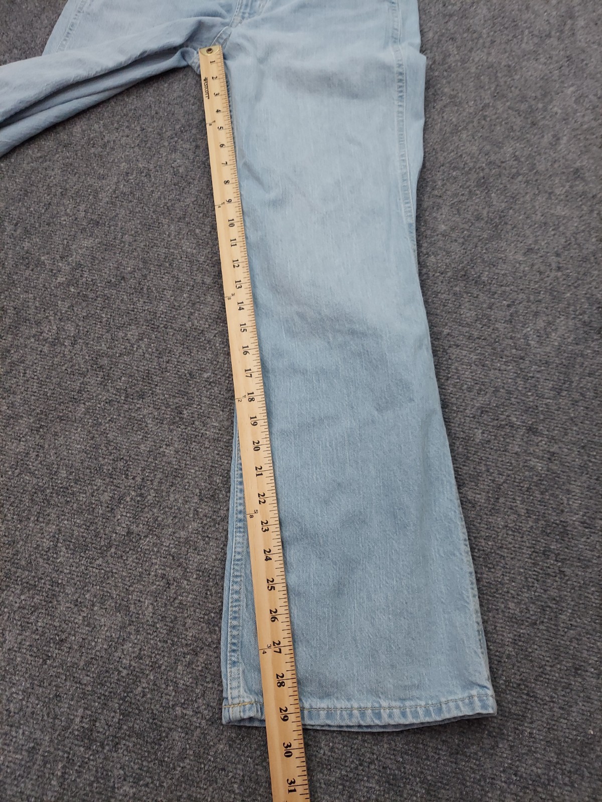 Gap Jeans Womens 28/6 Blue Vintage Flare High Rise Light Wash Denim Boho Western