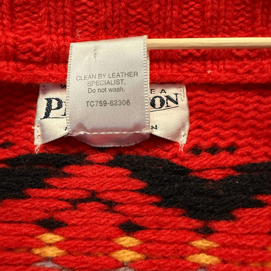 Pendleton | Southwestern Lambswool & Suede Bomber Jacket | Vintage | Size Small