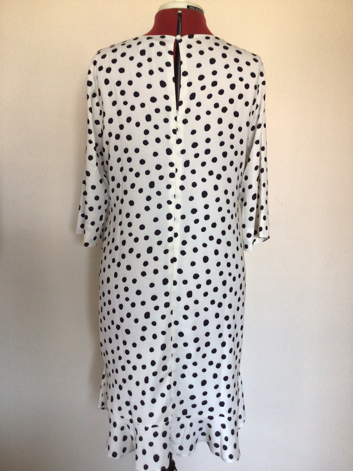 Polka Dot Midi Dress Size 12 Sosander Never Worn