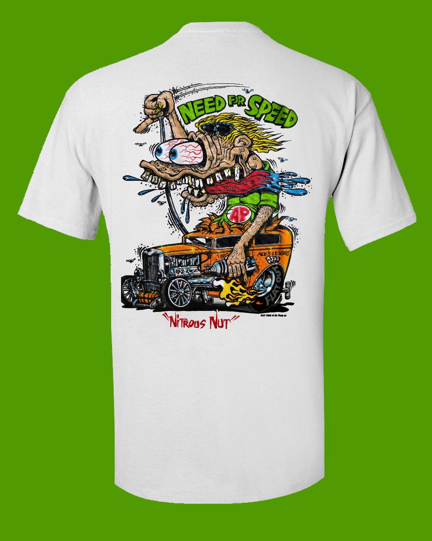 ED ROTH RAT FINK ORIGINAL NEED FOR SPEED 100% COTTON T SHIRT