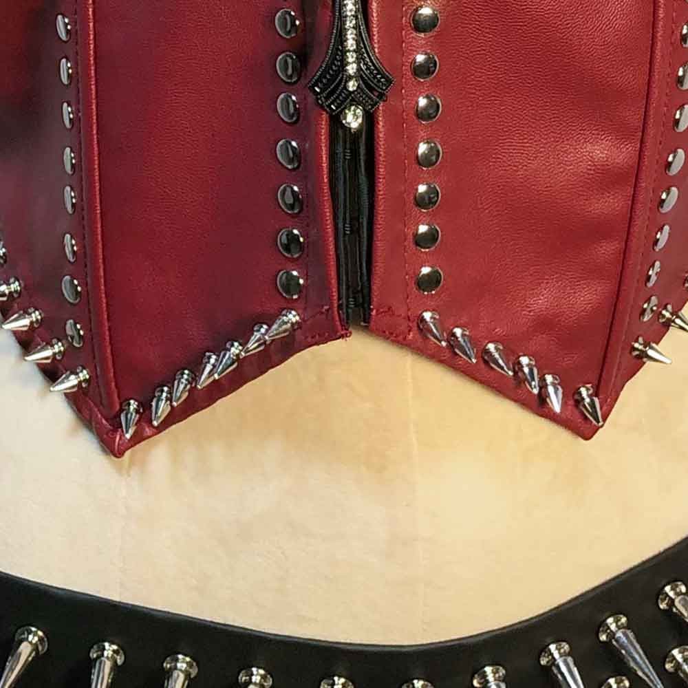 Goth Tops Spiked Emo Clothing Gothic Tank Y2K Punk Rock Clothes Grunge