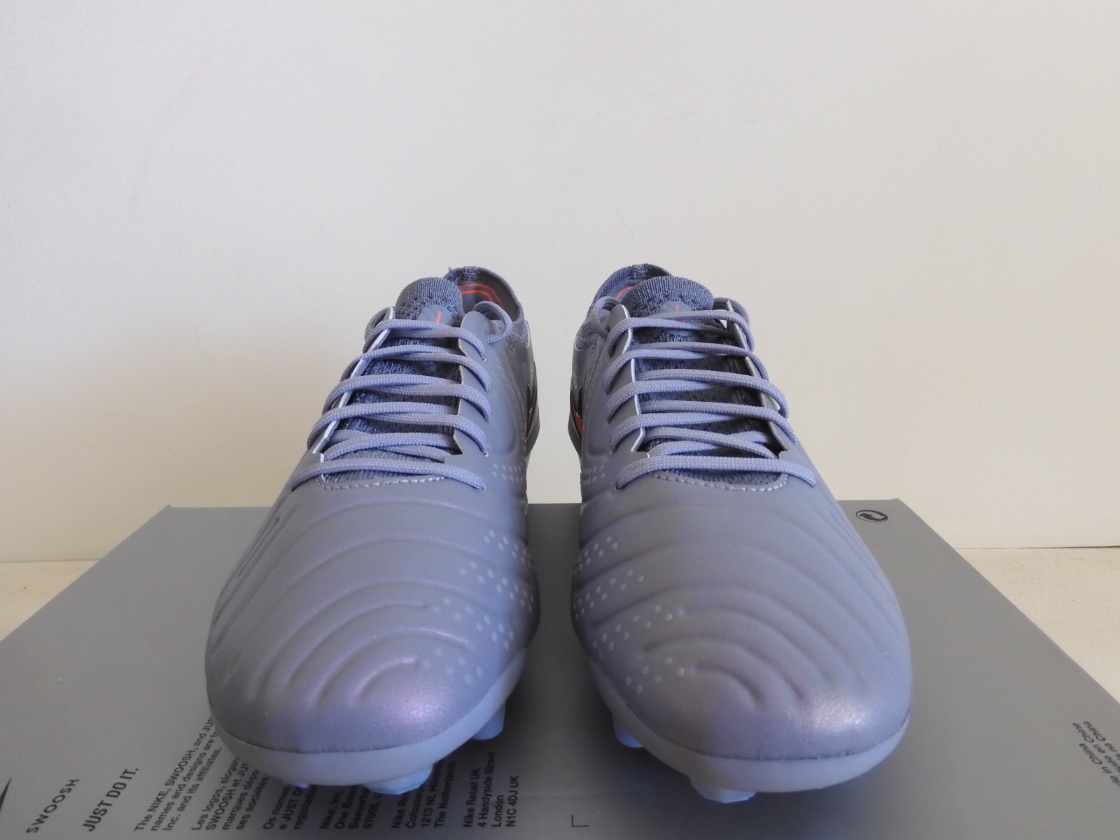 Nike Tiempo Legend 10 Elite Fg Blue Eclipse-Black Mens Sz 7.5 [DV4328-402]