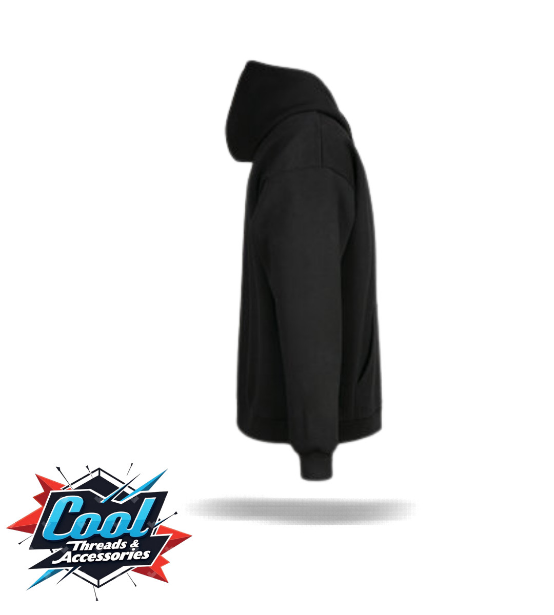 Hoodie Cool Threads One-Eyed Monster Smile Graphic Pullover Black