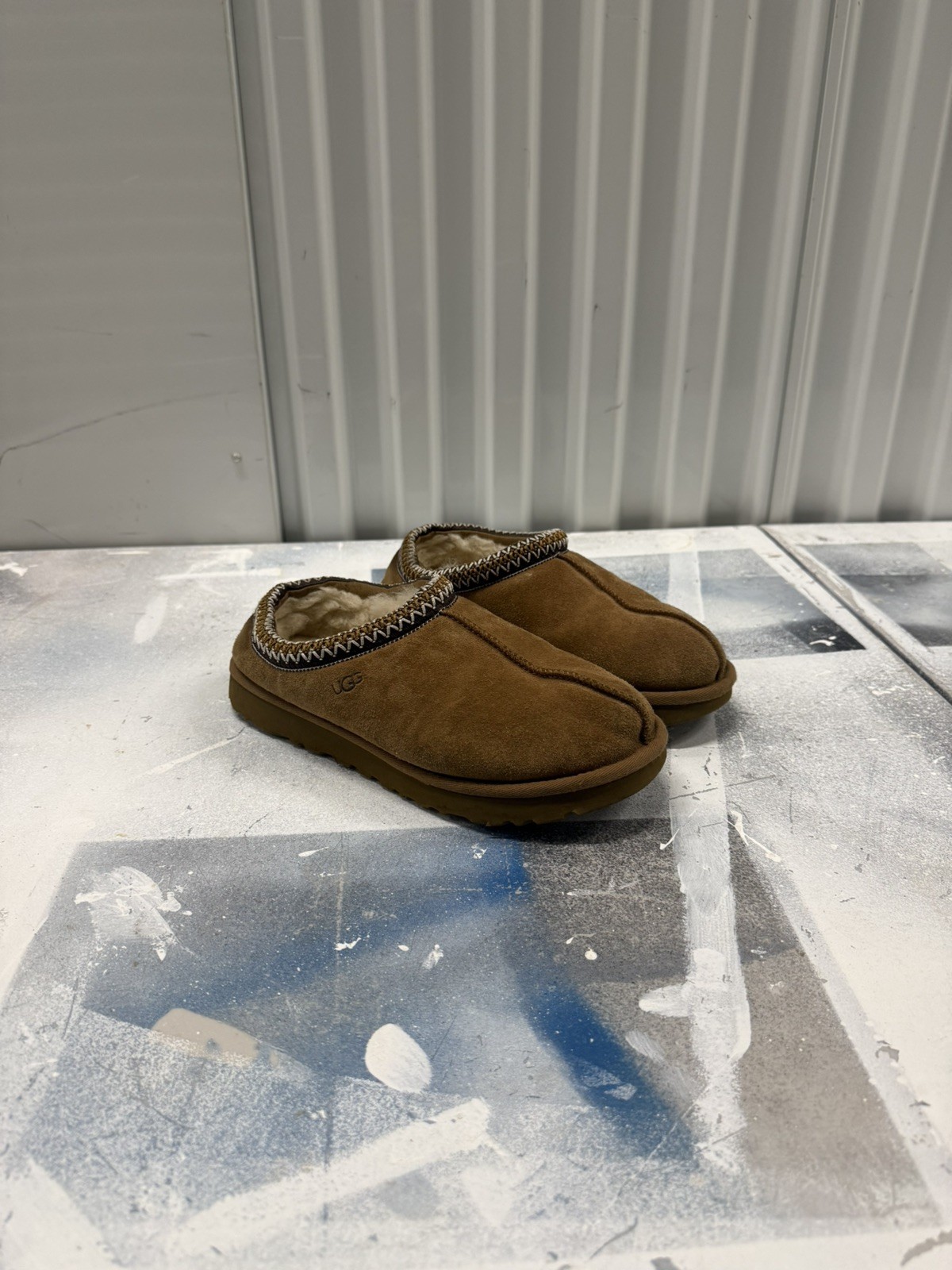 Ugg Tasman II Women’s Size 8 Chestnut Suede Slippers