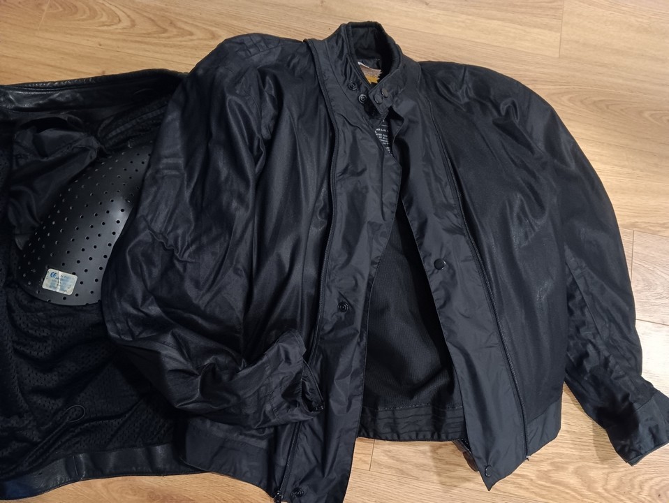 Harley Davidson LARGE FXRG Leather Touring Jacket w FS Liner & Armor 98508-93VM