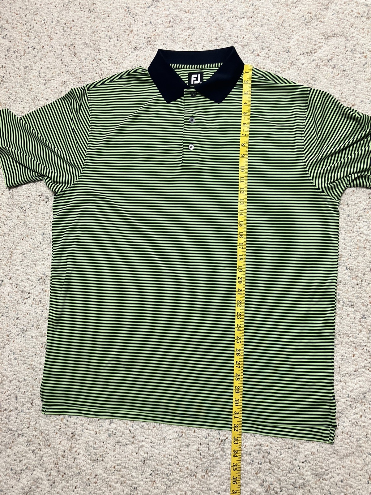 Footjoy Golf Polo XL Performance Stretch Dave Thomas Classic Extra Large FJ