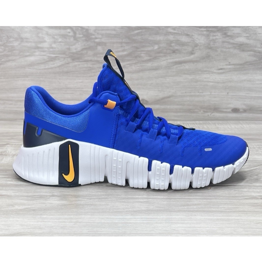 Nike Free Metcon 5 Mens Size 12 Racer Blue White Obsidian Sundial DV3949 400