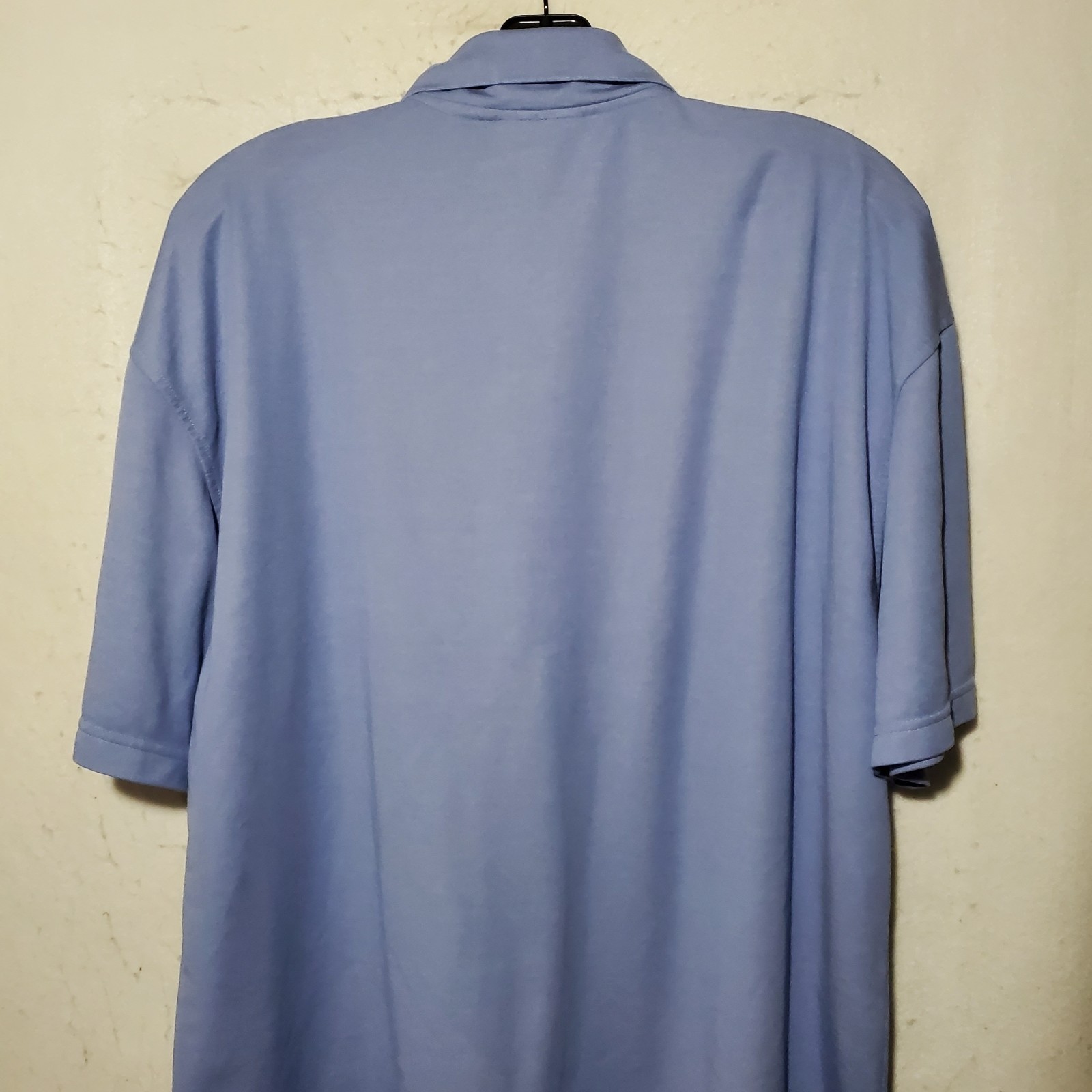 Burma Bibas Polo Shirt Men’s Large Blue Short Sleeve