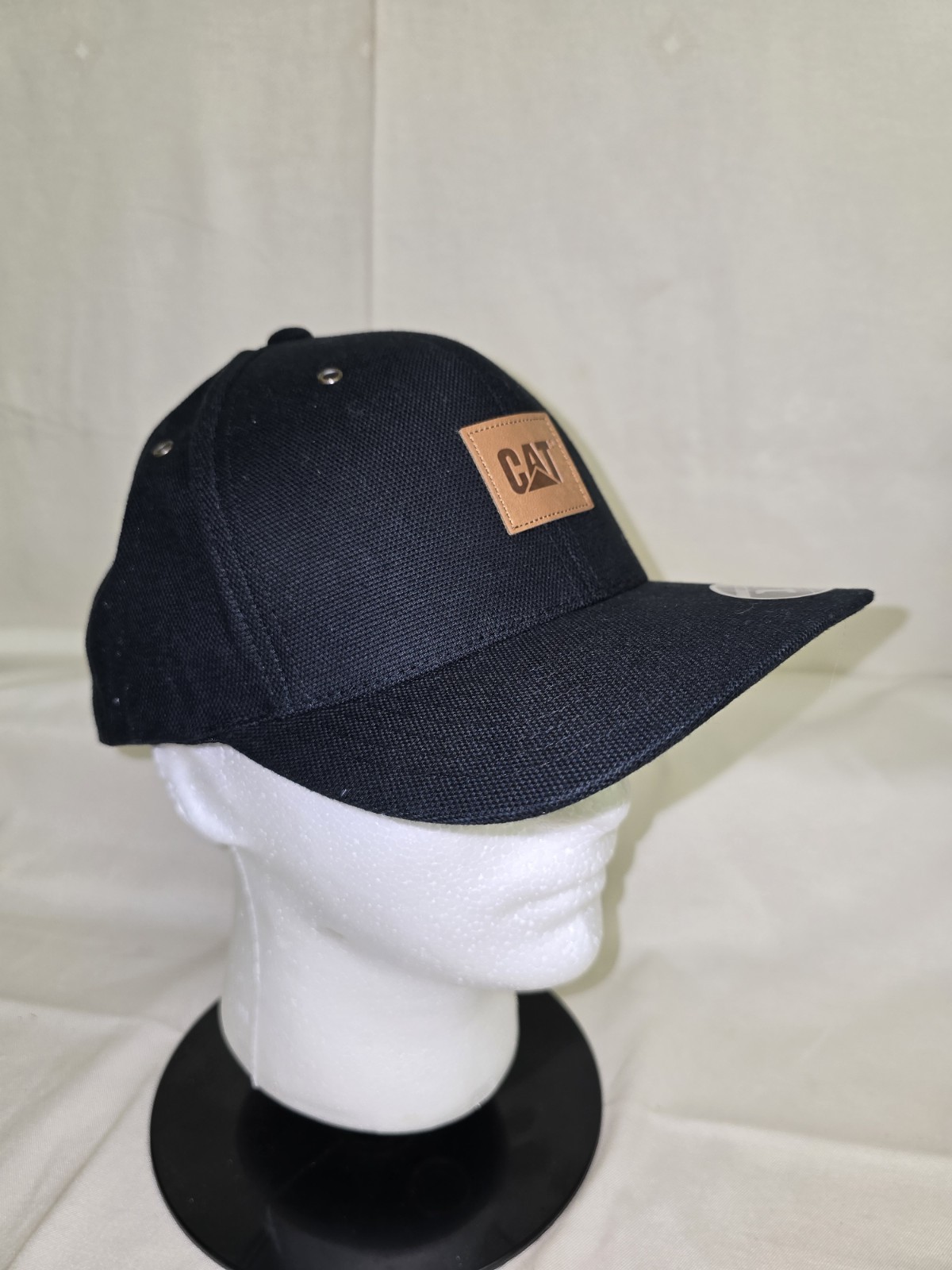 Caterpillar Flexfit Tech 110 One Ten Diamond Plate Hat/Cap Black- Genuine
