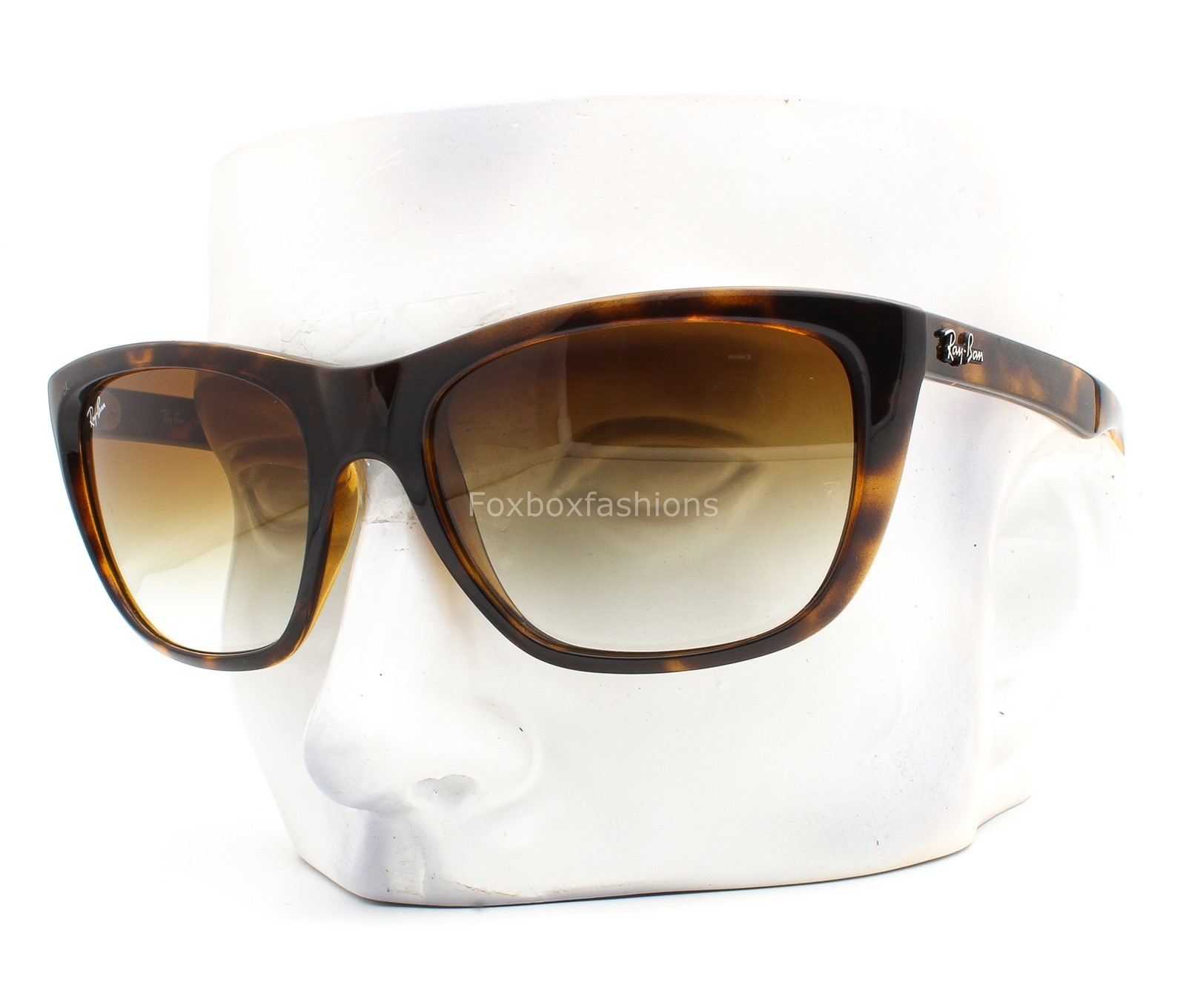 Ray-Ban Sunglasses Light Brown Havana RB 4154 710/51 with Case