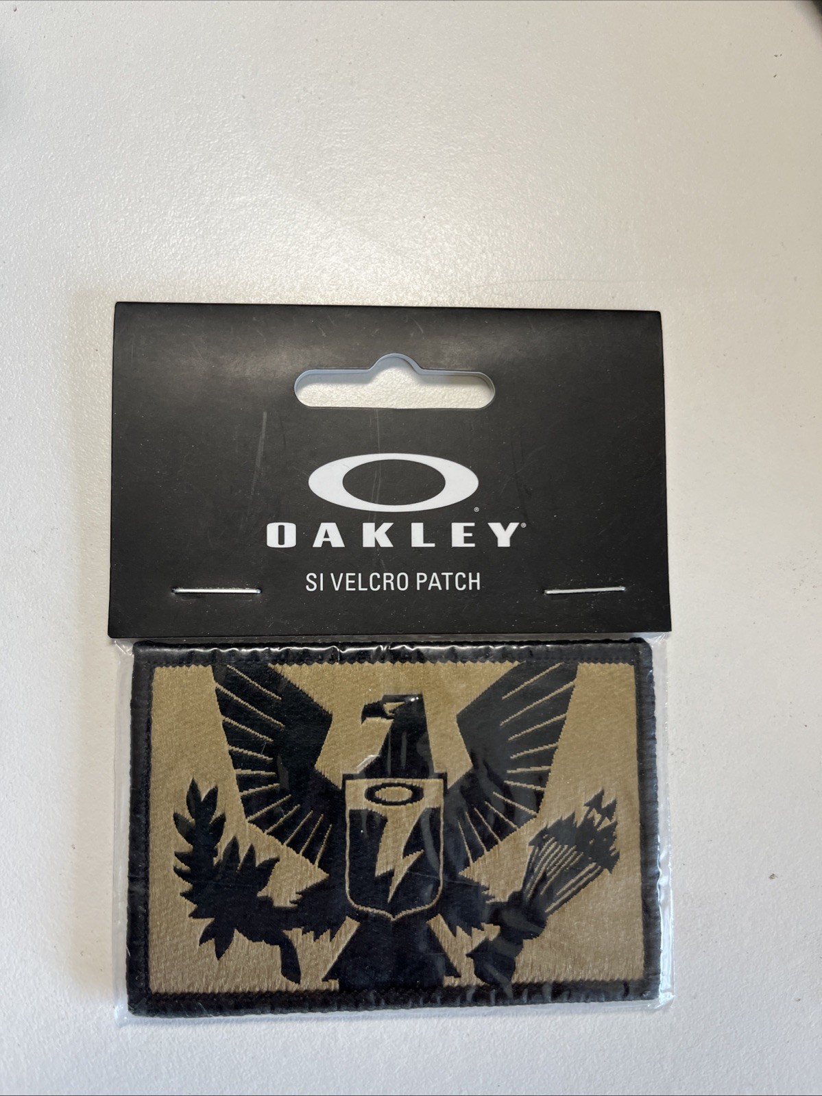 Oakley SI Velcrow Patch 2″ x 3″ 101-668-002 OAKDEF Crest Gold