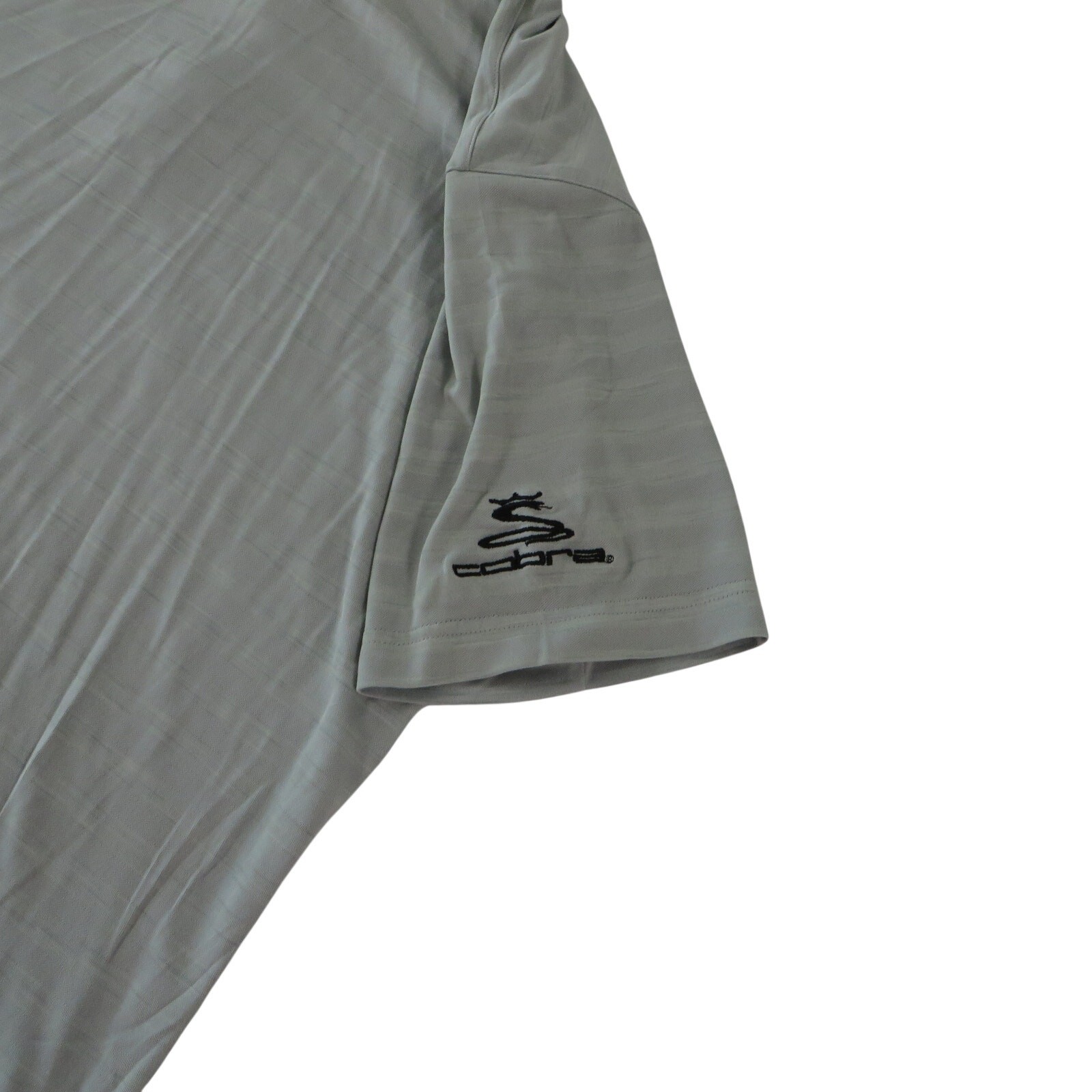 PUMA Cobra Tour Performance Stretch Gray Golf Polo Shirt Men’s Medium