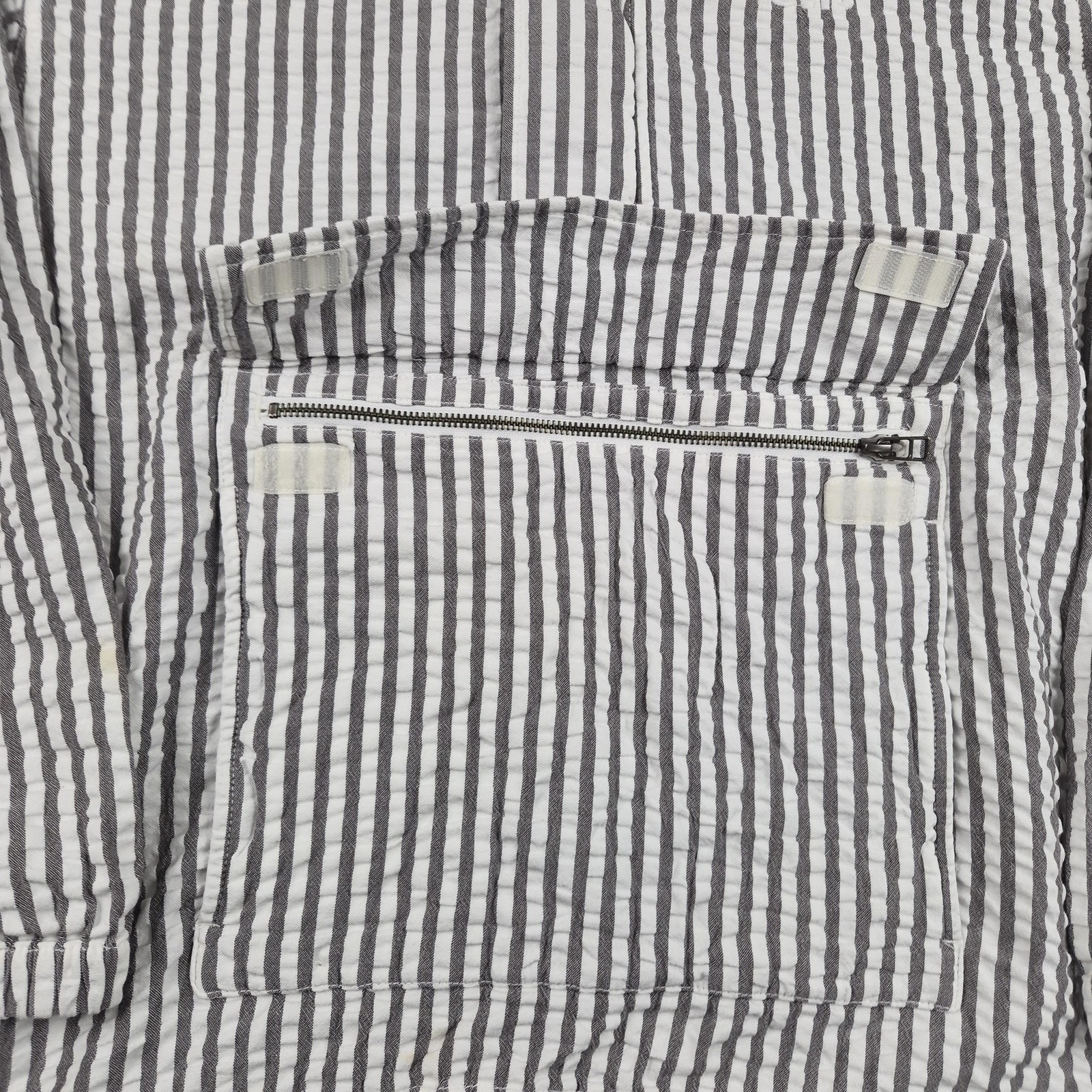 Levis Jacket Mens Medium Grey Octavia Anorak Smock Lightweight Pullover Casual
