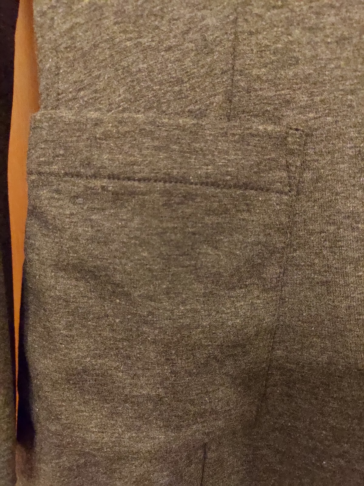Met Grey Gauze Stretch Sweatshirt Coat