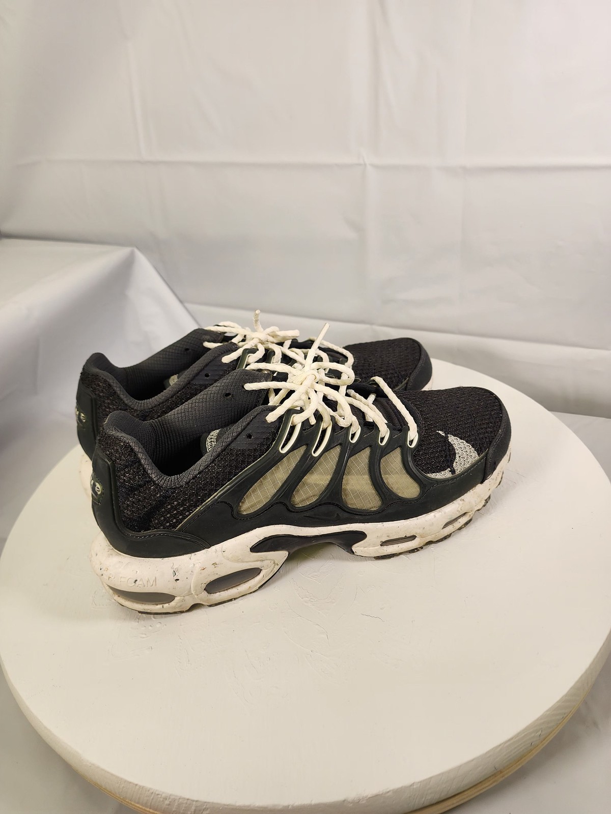 Nike Air Max Terrascape Plus Mens Running Shoes Size 9 Black Crater Foam Sneaker